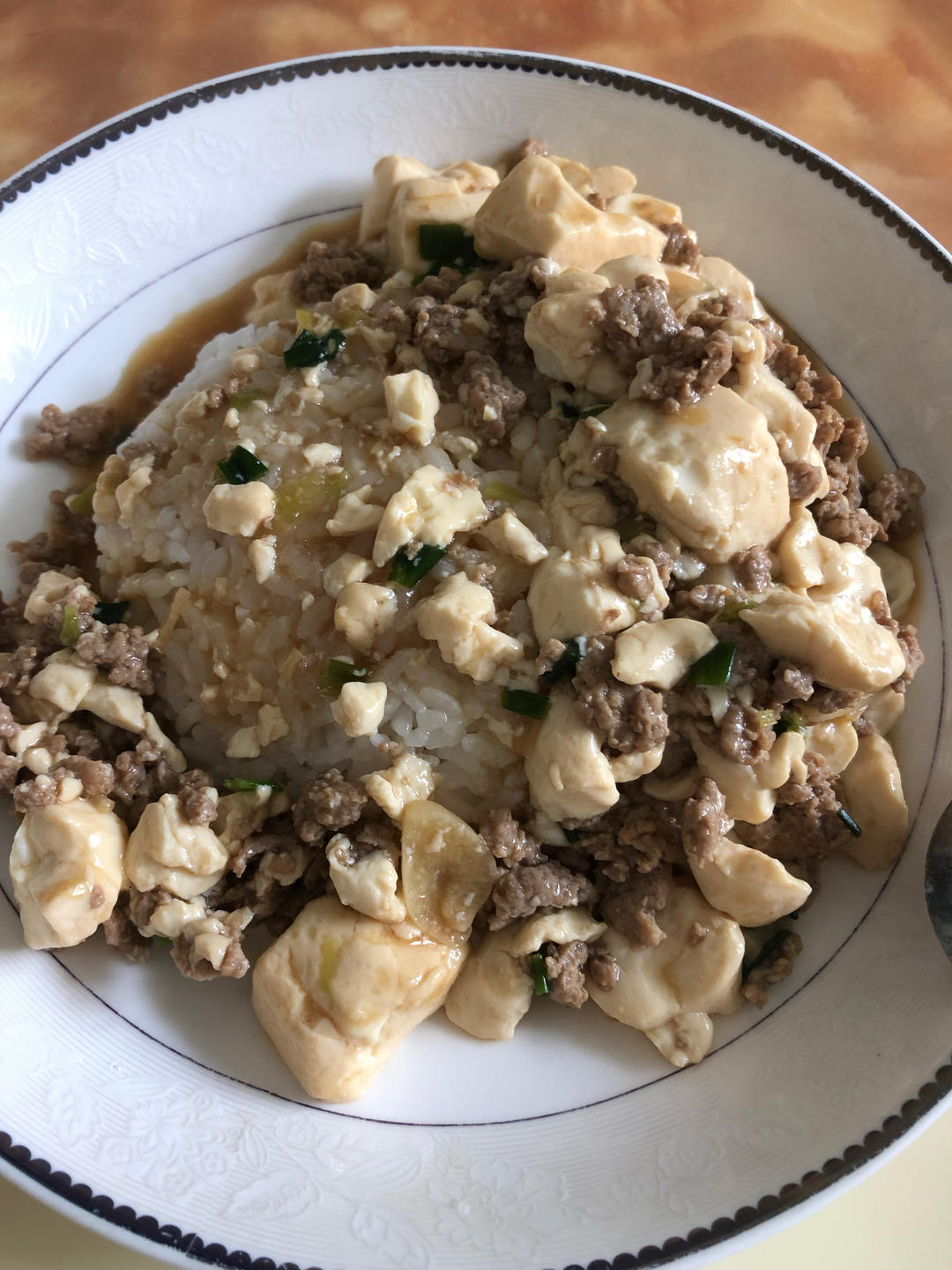 肉末嫩豆腐｜嫩滑口感爽口！这道快手菜超级下饭！！（减脂少油版）