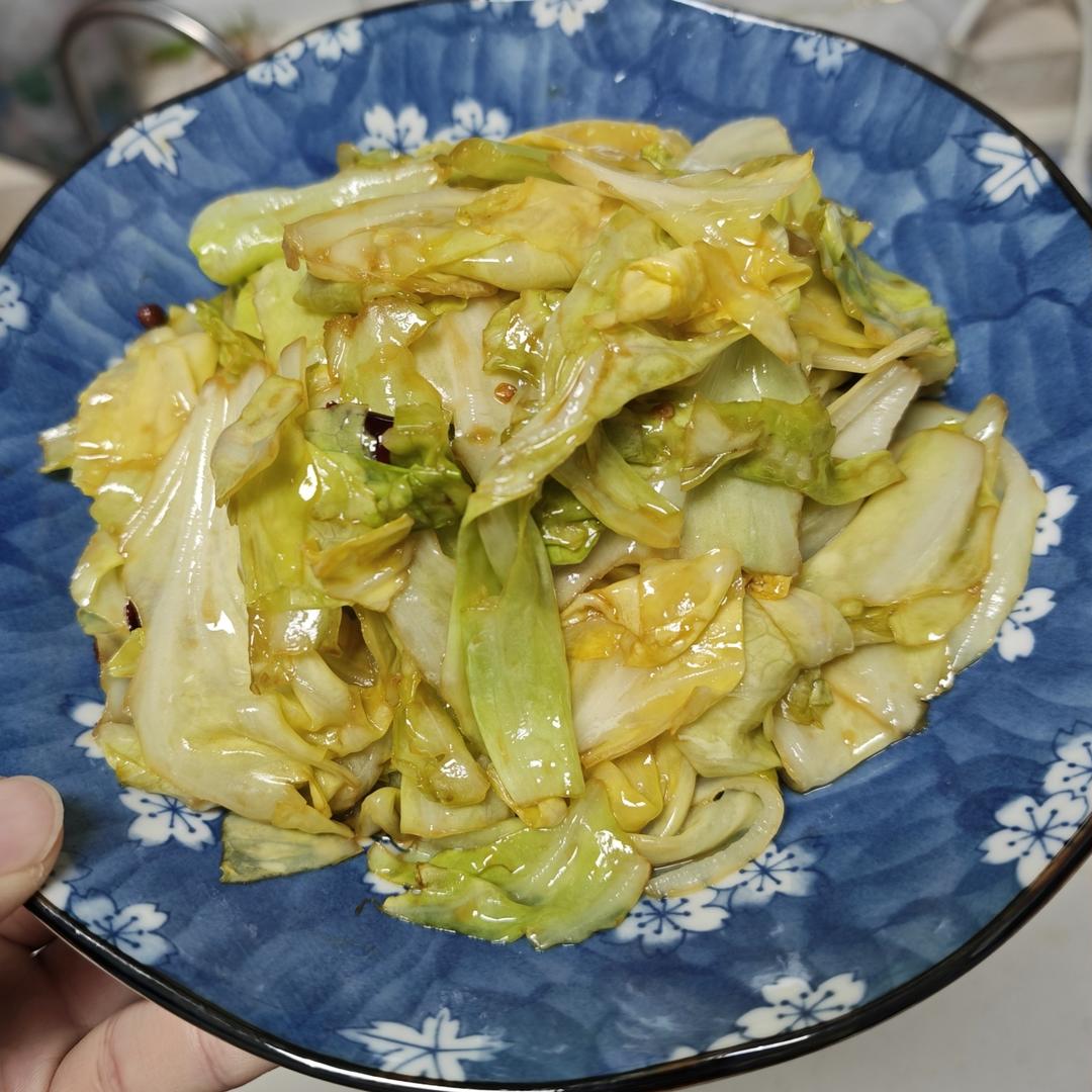 手撕包菜（炝炒包菜）