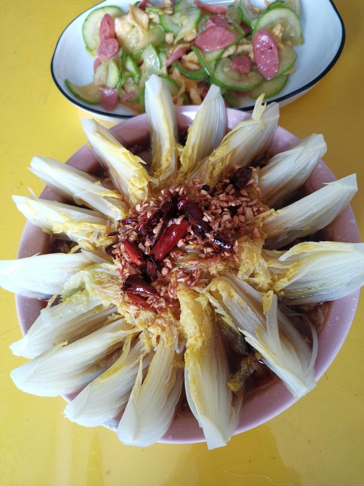 蒜蓉粉丝娃娃菜