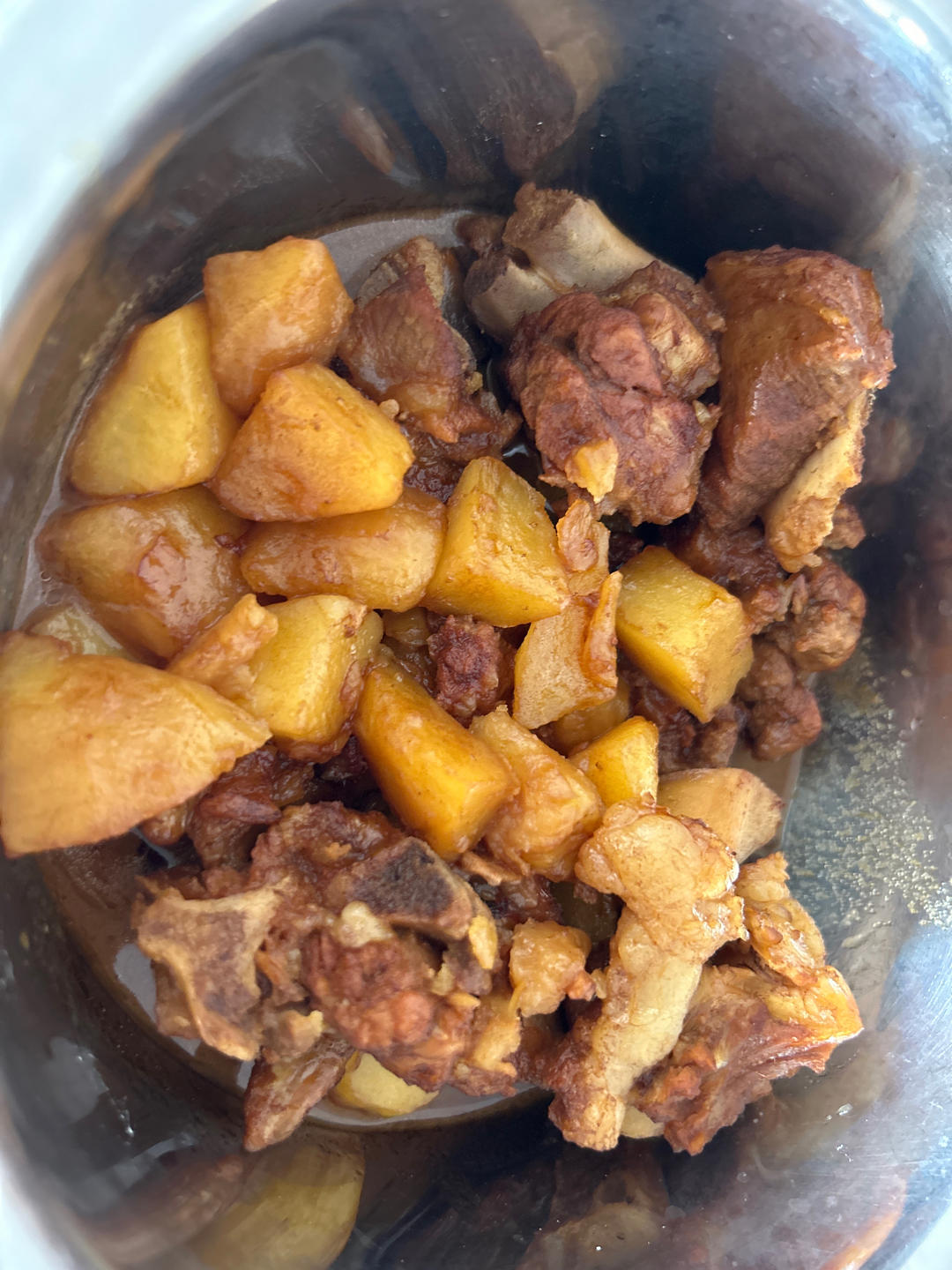 🔥巨好吃的红烧排骨炖土豆❗️懒人版轻松做拿手菜