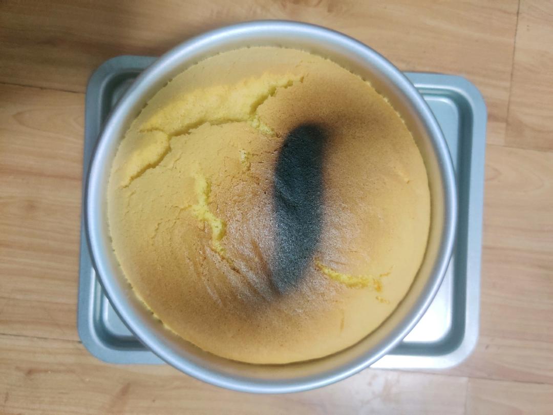 超柔软6寸戚风蛋糕(附8寸配方)零失败 超详细‼️含操作视频
