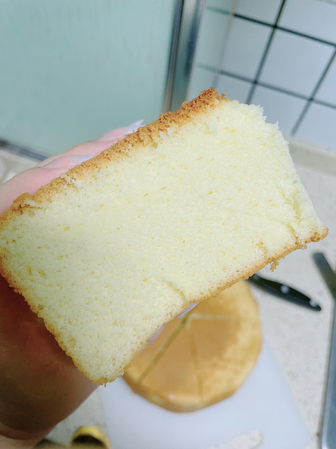 8寸戚风蛋糕（完美不开裂）