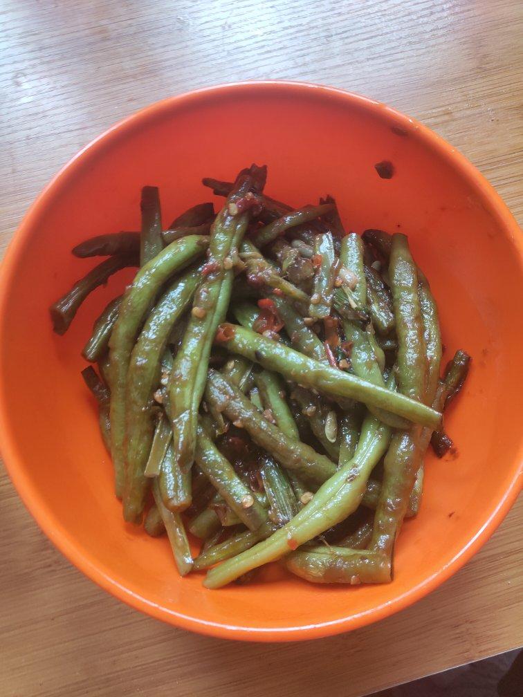 干煸豆角（素）
