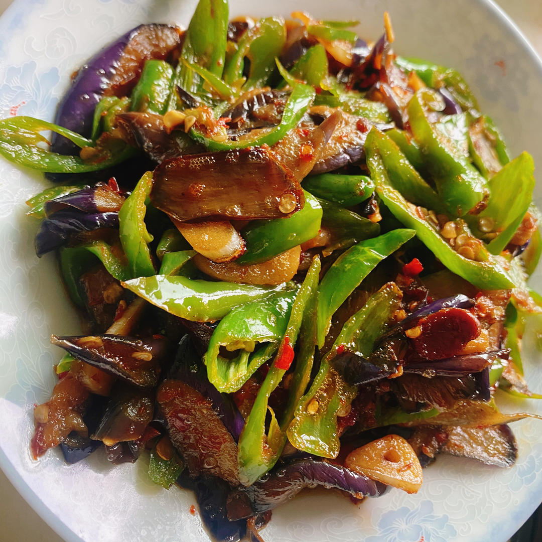 下饭神菜 酱爆茄子