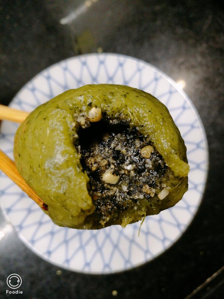新鲜艾草青团