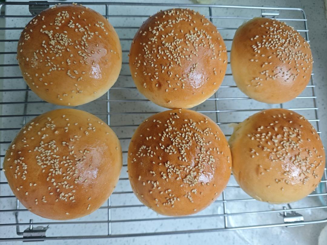 最正宗的美式汉堡胚配方，媲美汉堡王（汤种法）