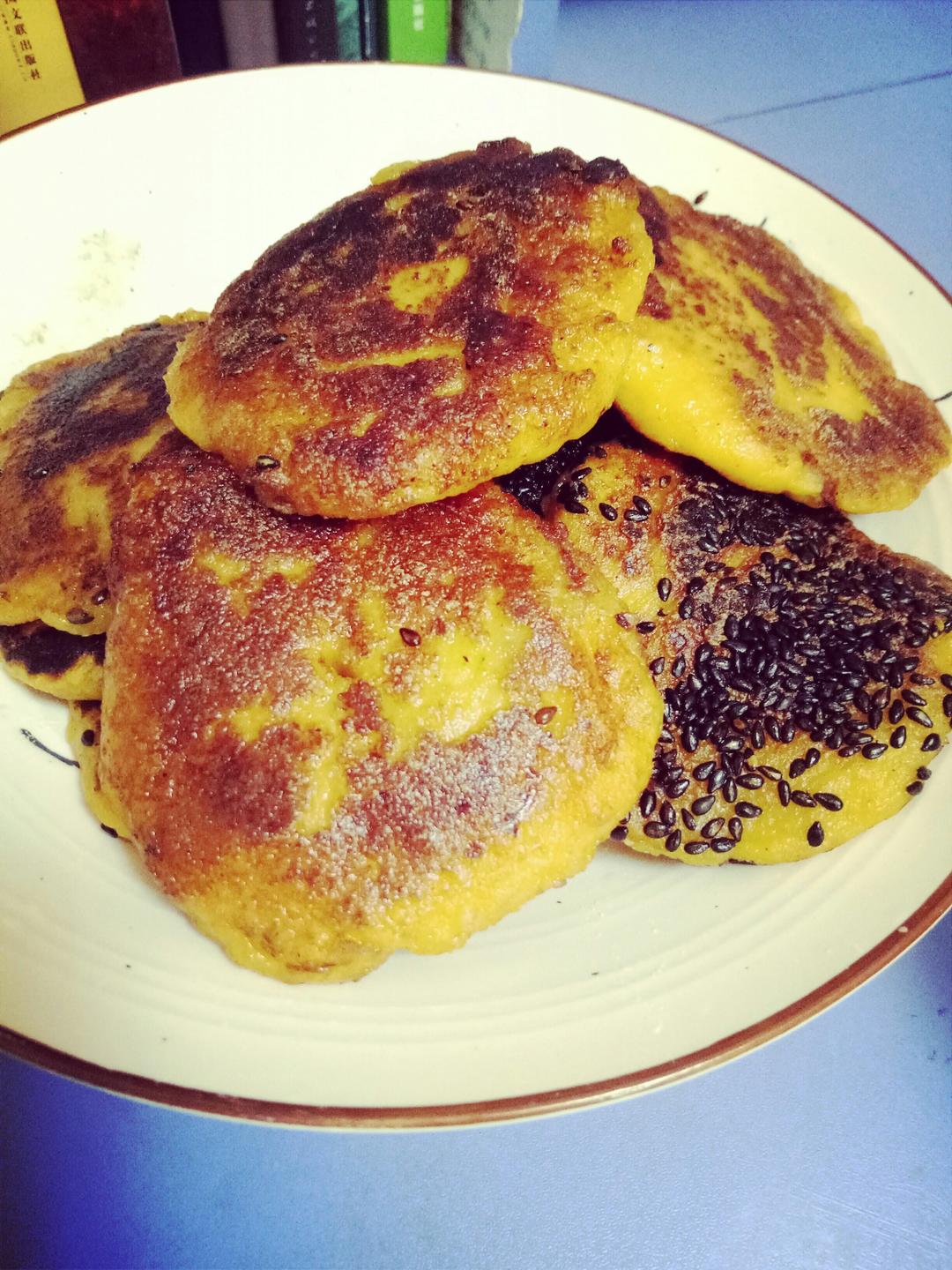芝香柿子糯米饼——秋日时令小饼