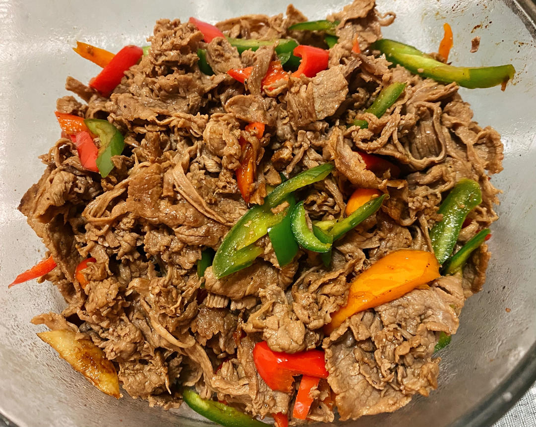 巨下饭的青椒肥牛卷~鲜嫩爽滑
