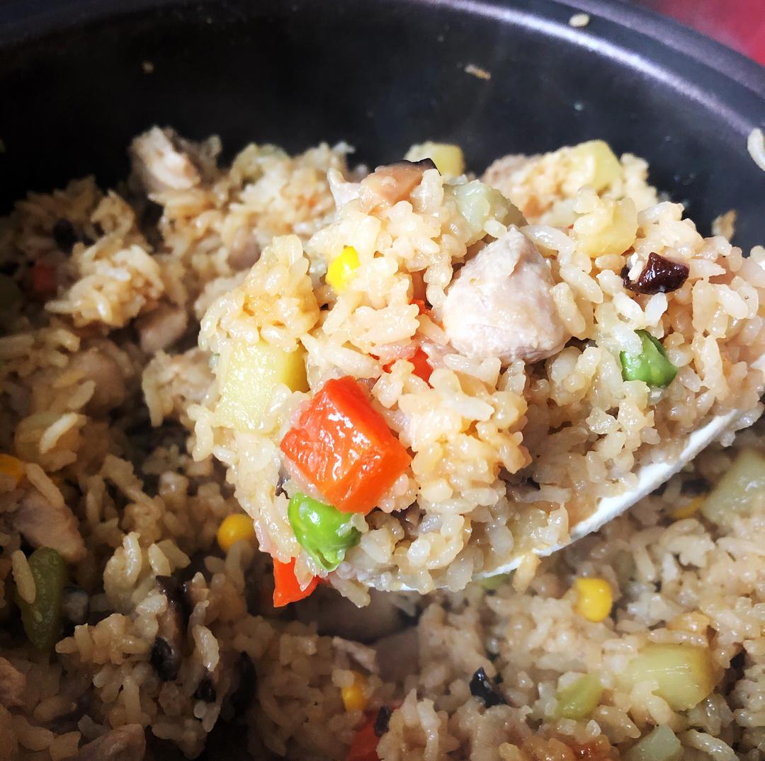 【懒人食谱】喷喷香的电饭煲鸡腿饭