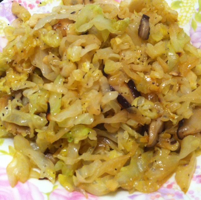 香菇洋白菜