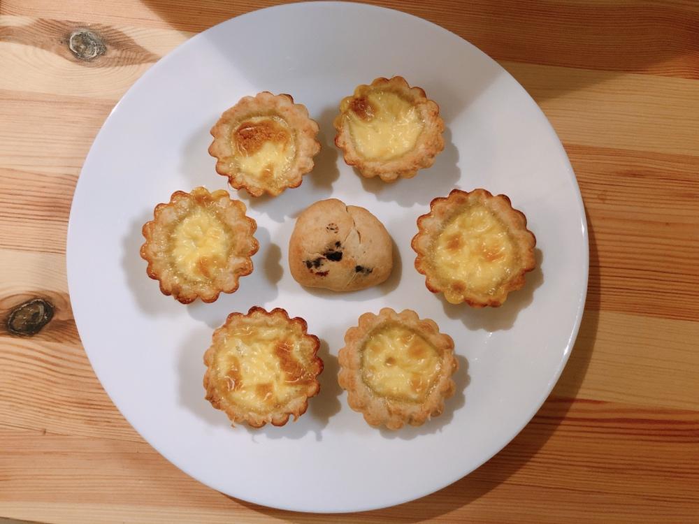 不用千层酥皮也能做出美味蛋挞【港式蛋挞】