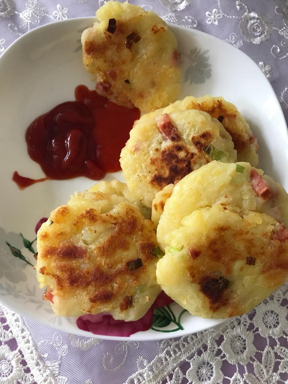 土豆火腿早餐饼