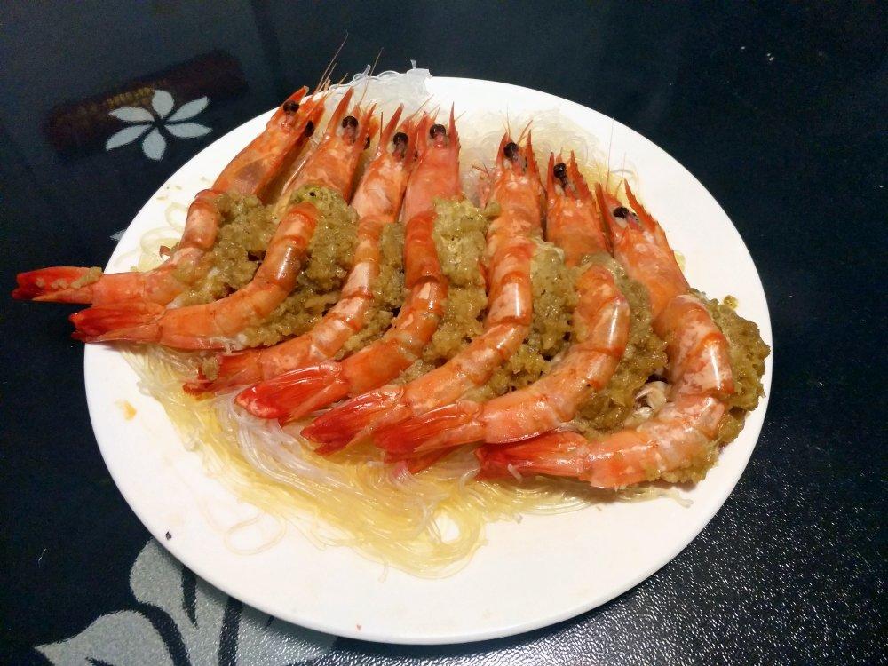 蒜蓉粉蒸虾