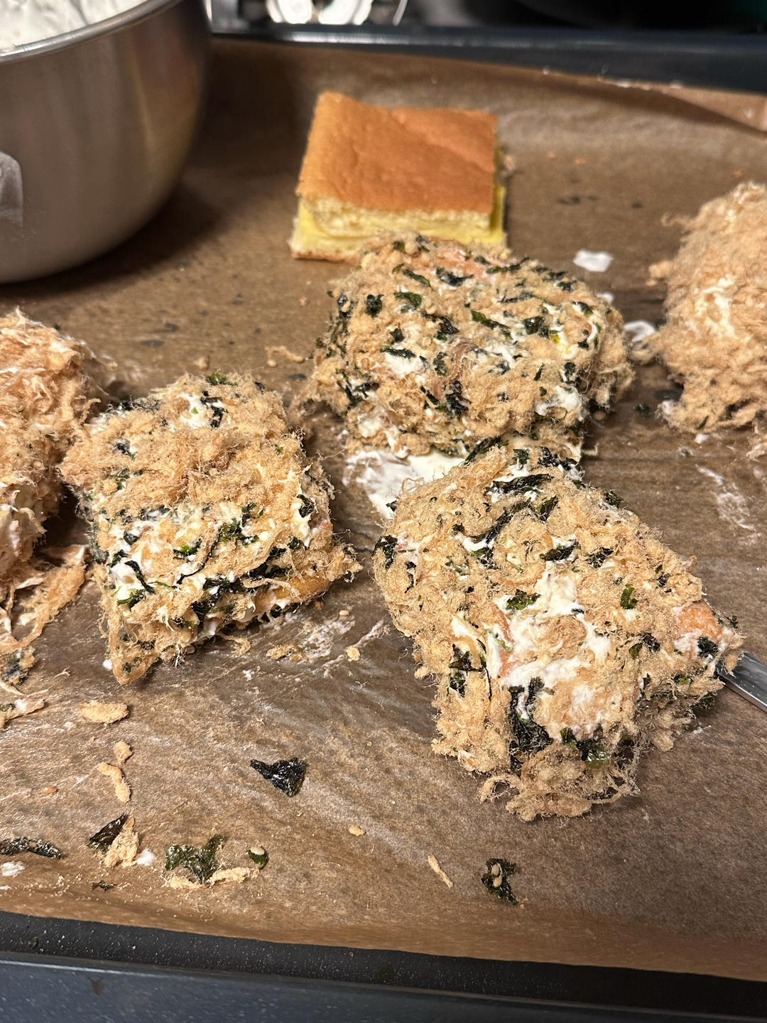 美味海苔肉松小贝