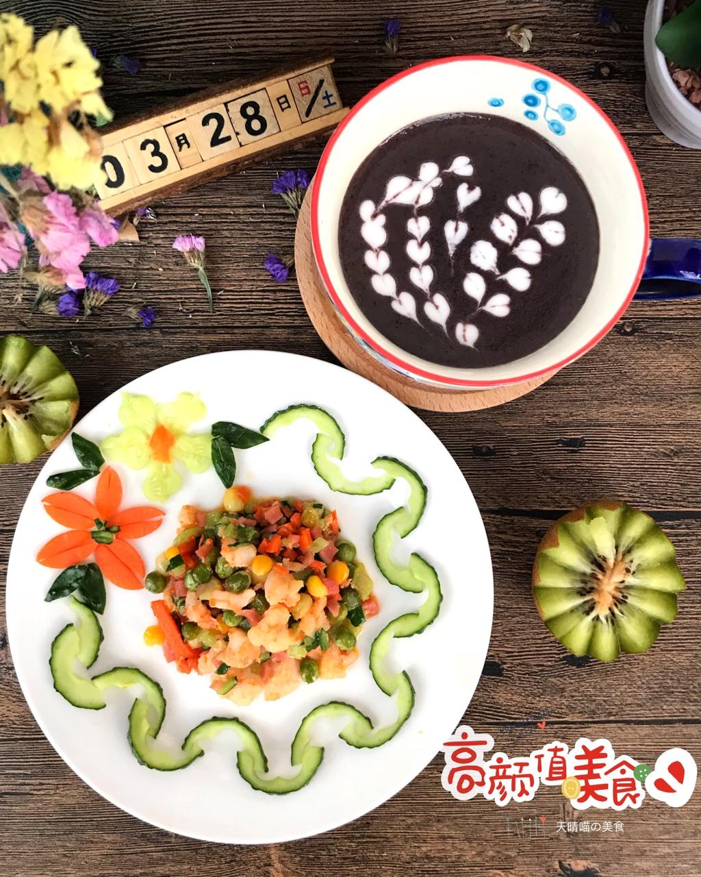 简单美丽的盘饰（6）——简便快手盘饰