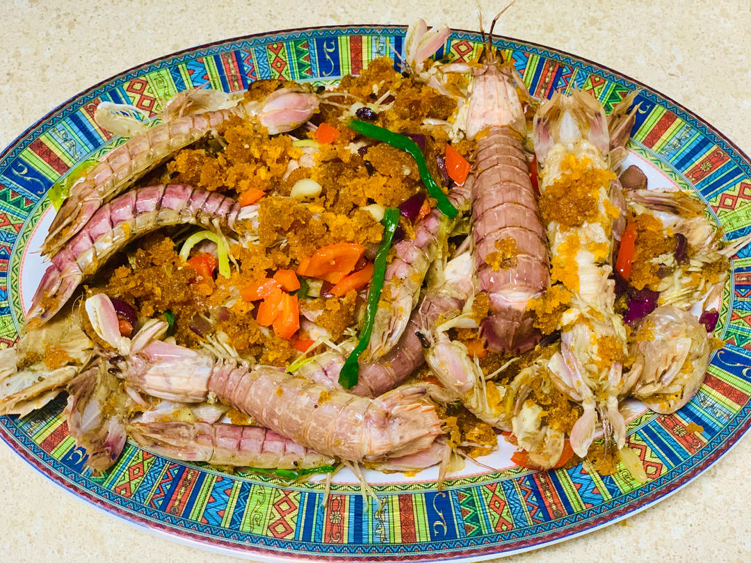 避风塘炒皮皮虾