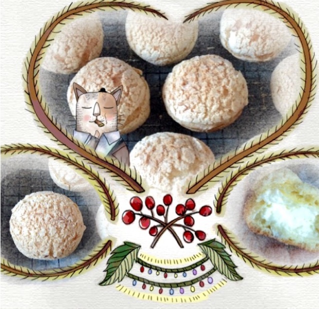 十分美味的酥皮泡芙