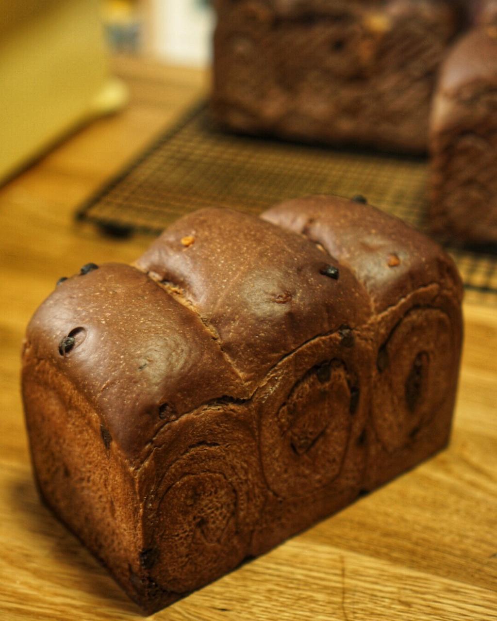 双重巧克力吐司