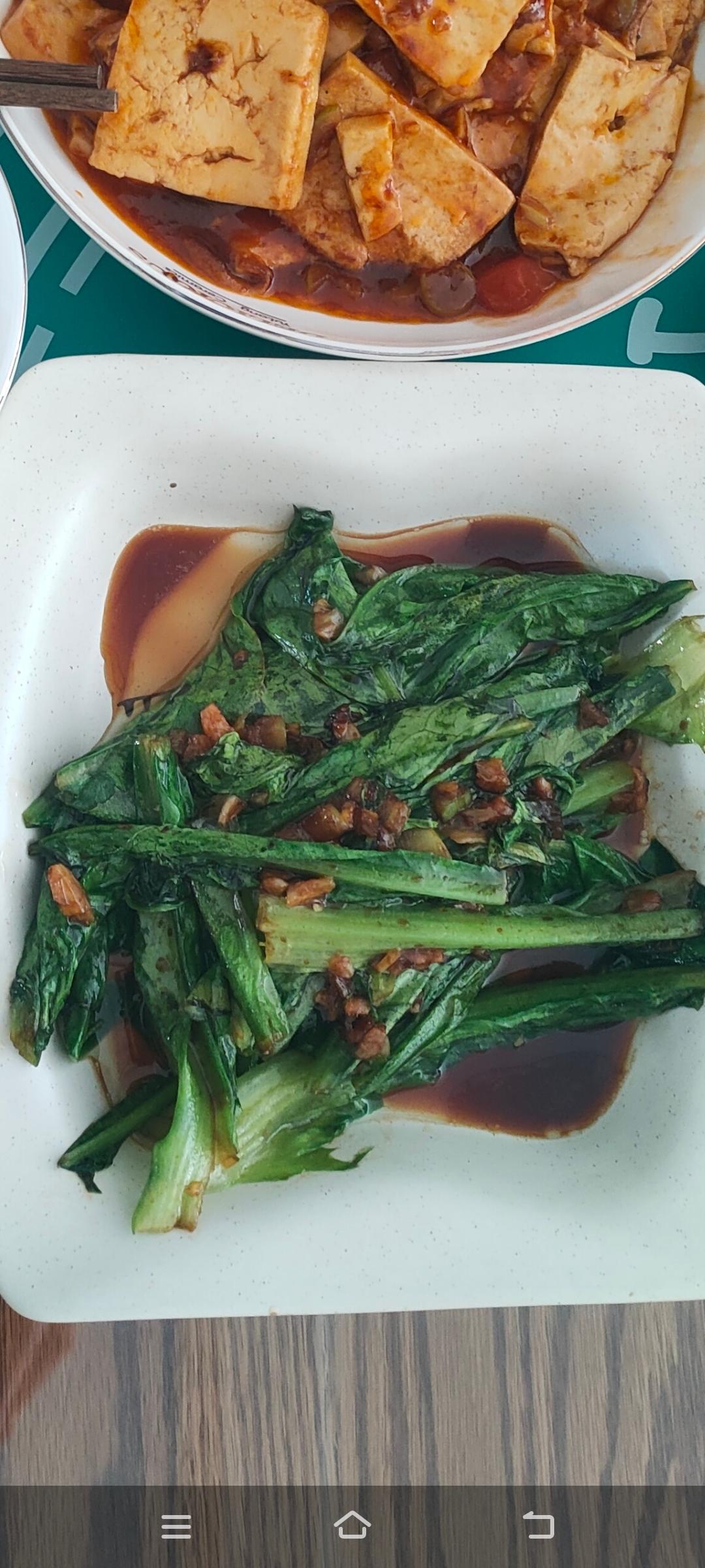蒜蓉油麦菜（蚝油）