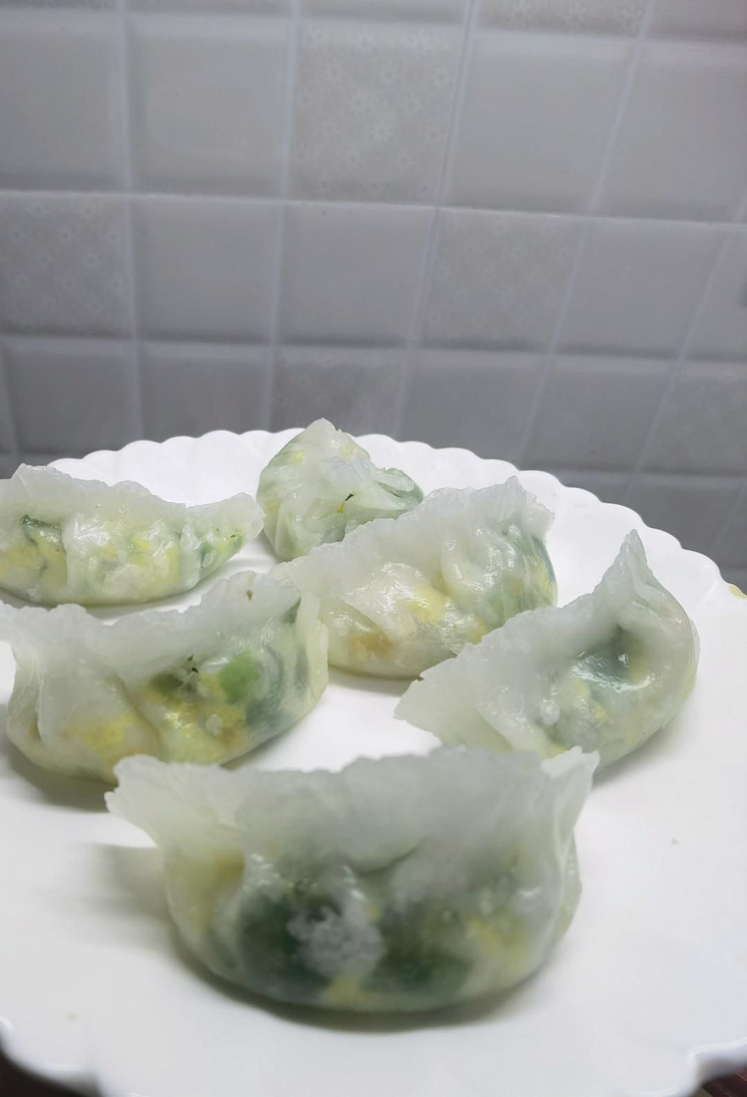 水晶虾饺