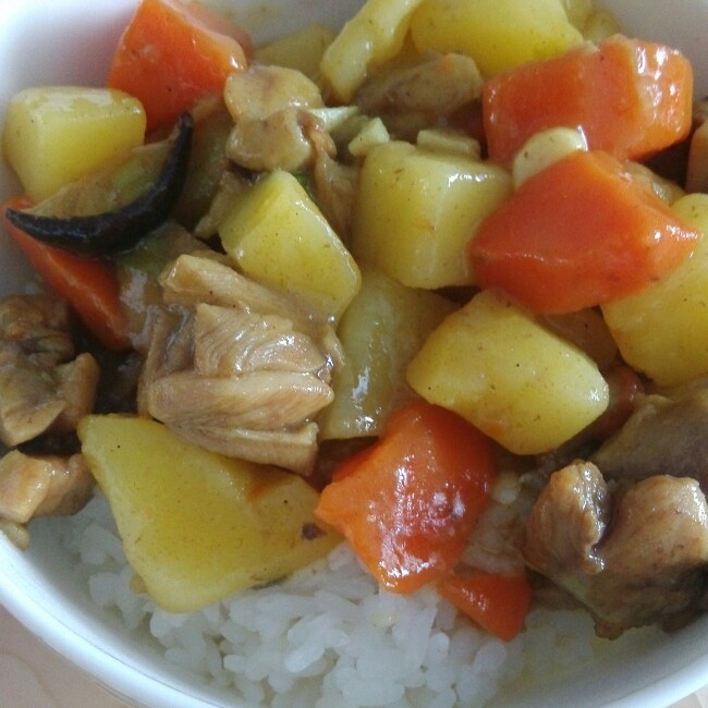 咖喱鸡肉饭