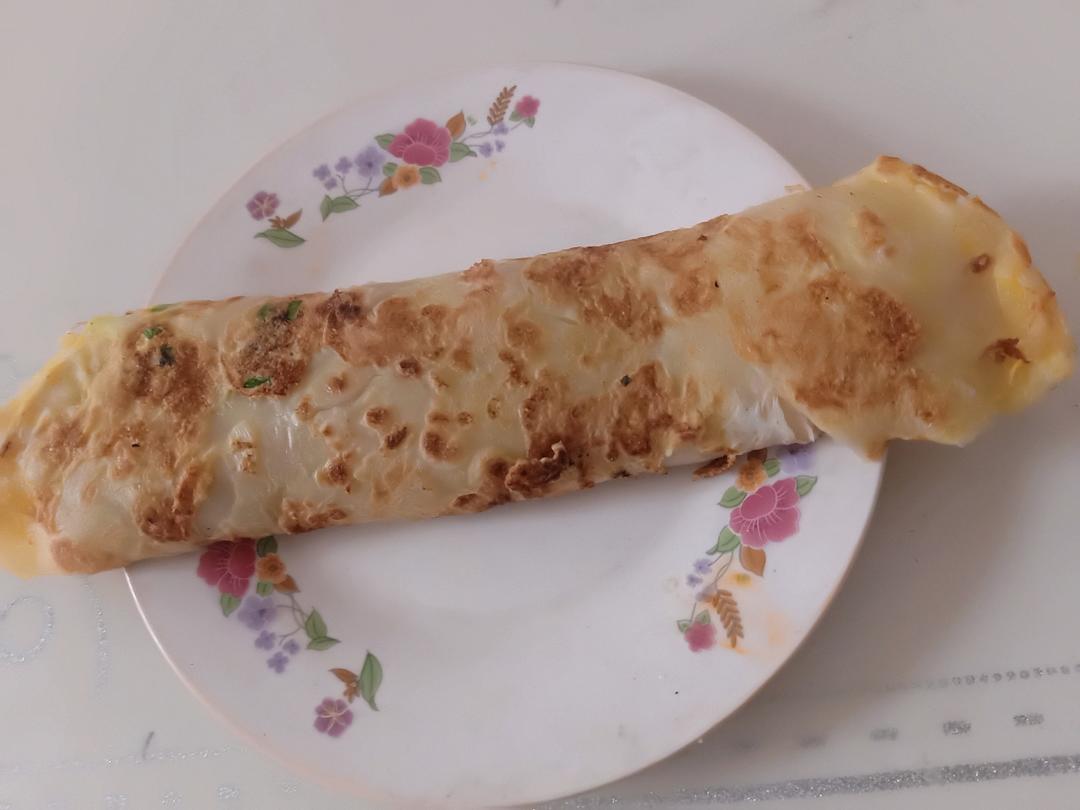 快手早餐：葱花鸡蛋饼