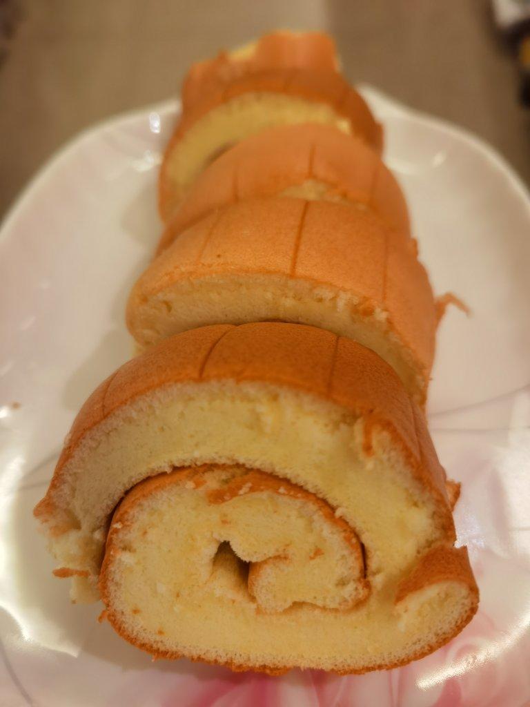 原味蛋糕卷