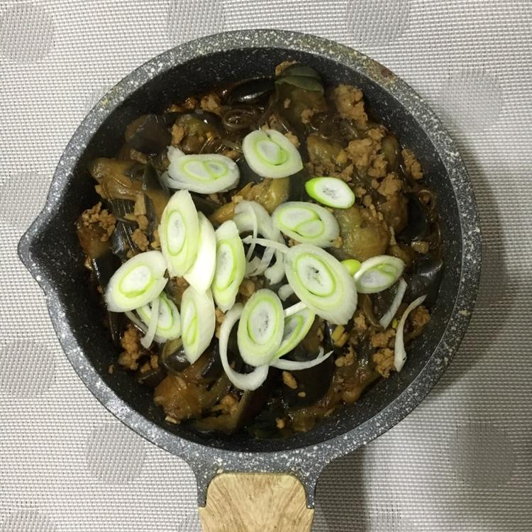 肉末茄子粉丝煲