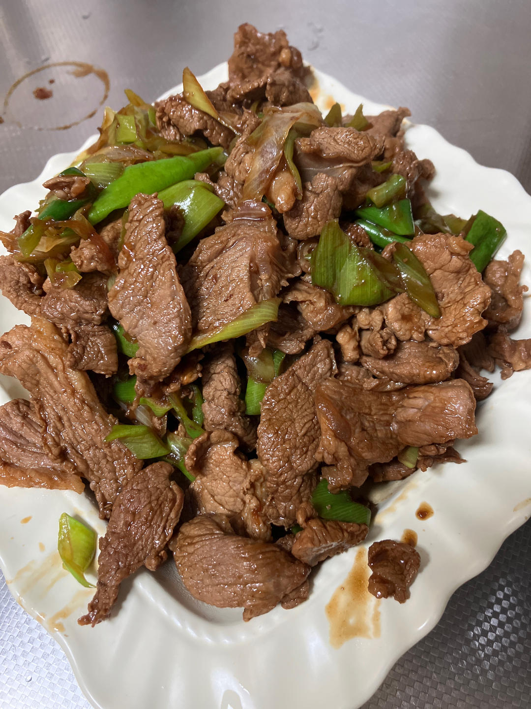 葱爆羊肉~味道超赞不膻有诀窍