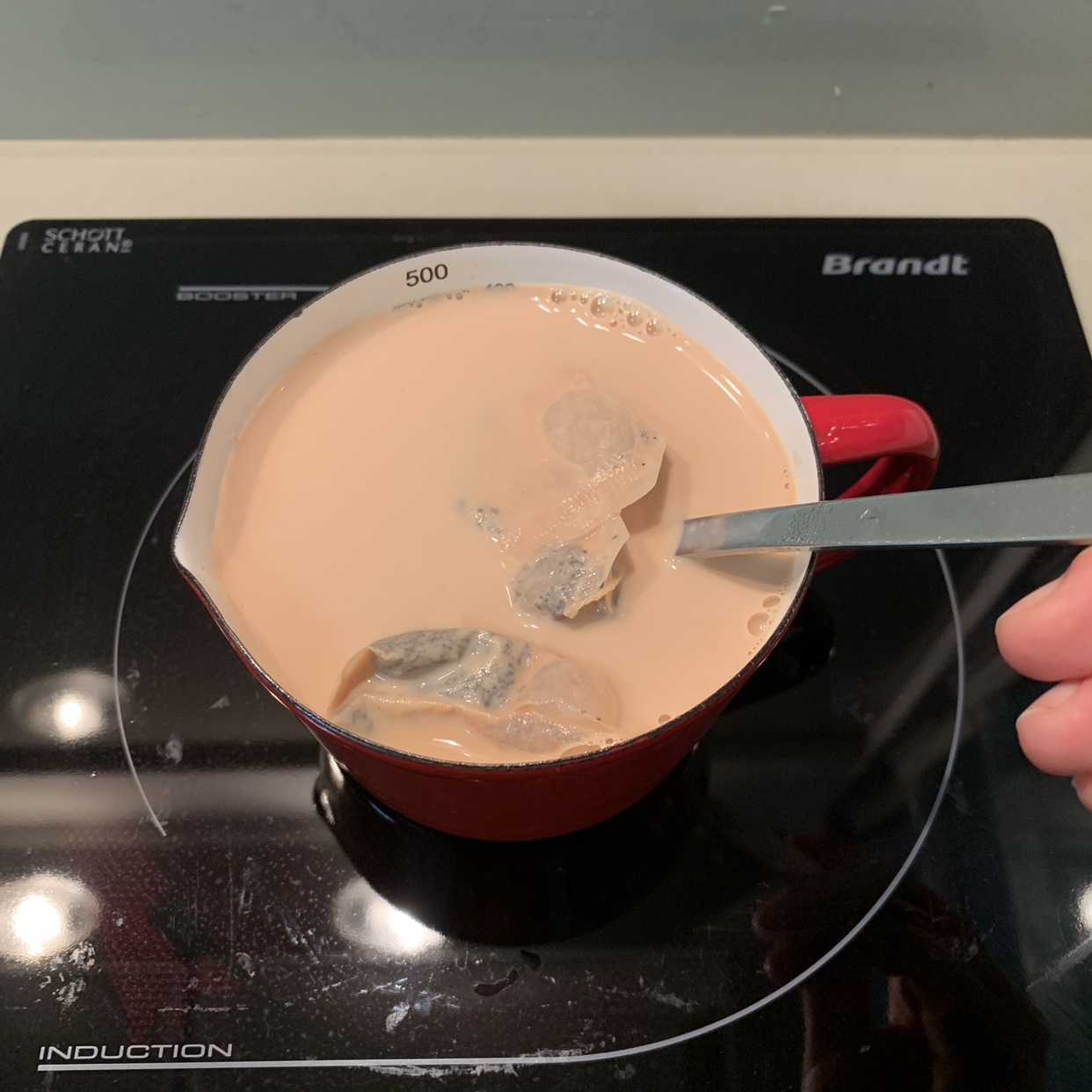 鸳鸯奶茶（咖啡豆版）的做法 步骤2