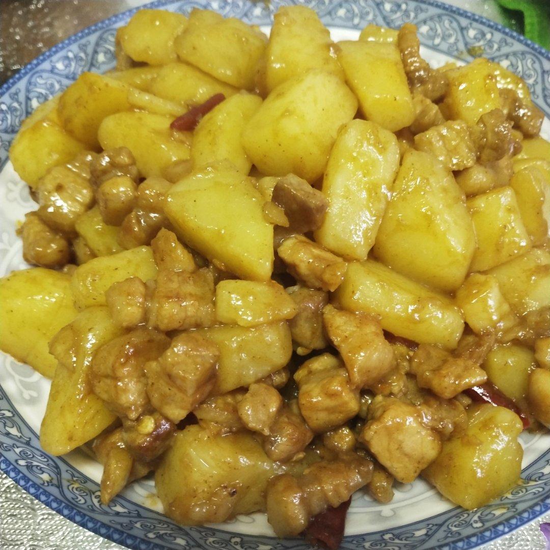 土豆烧肉