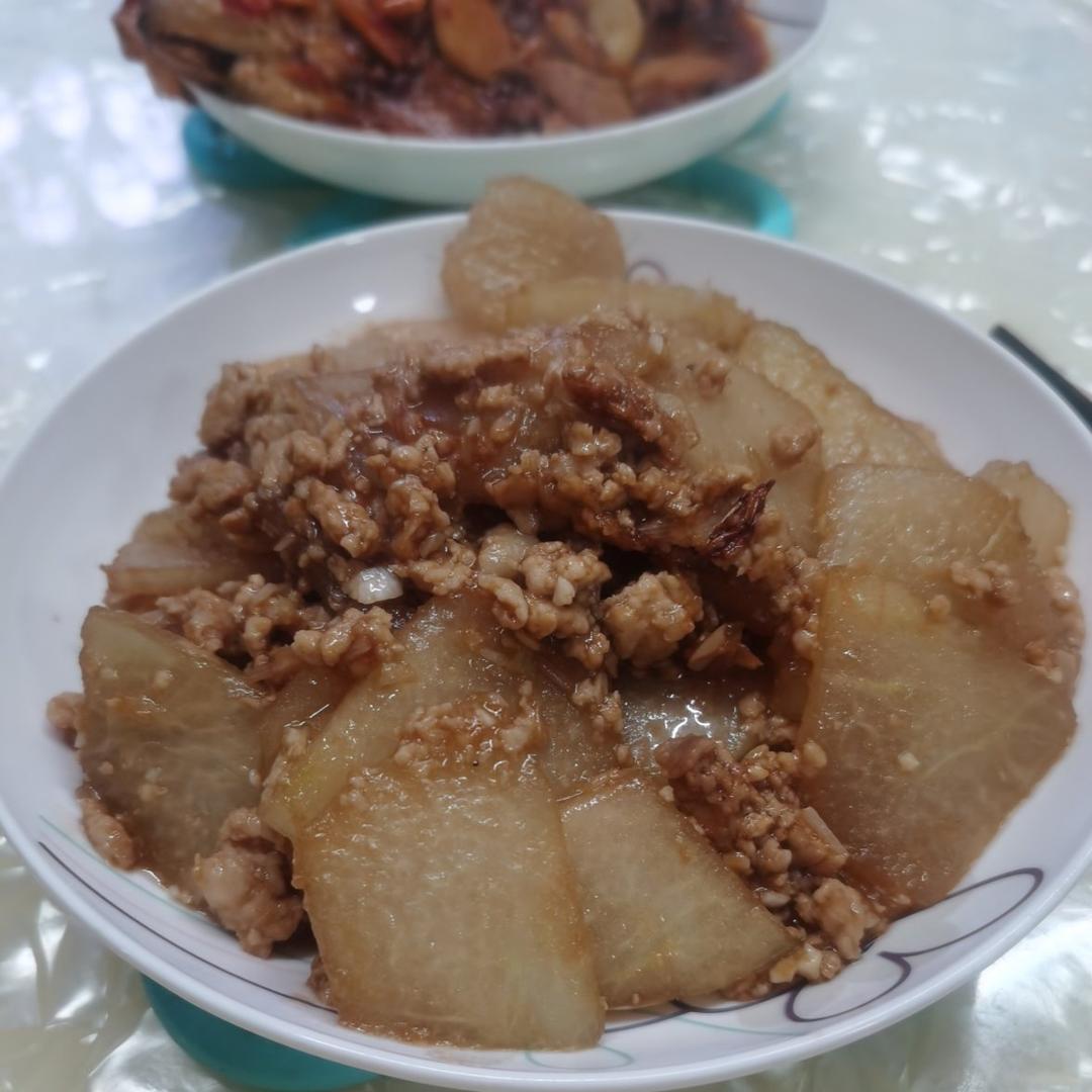 肉末炒冬瓜(超下饭)