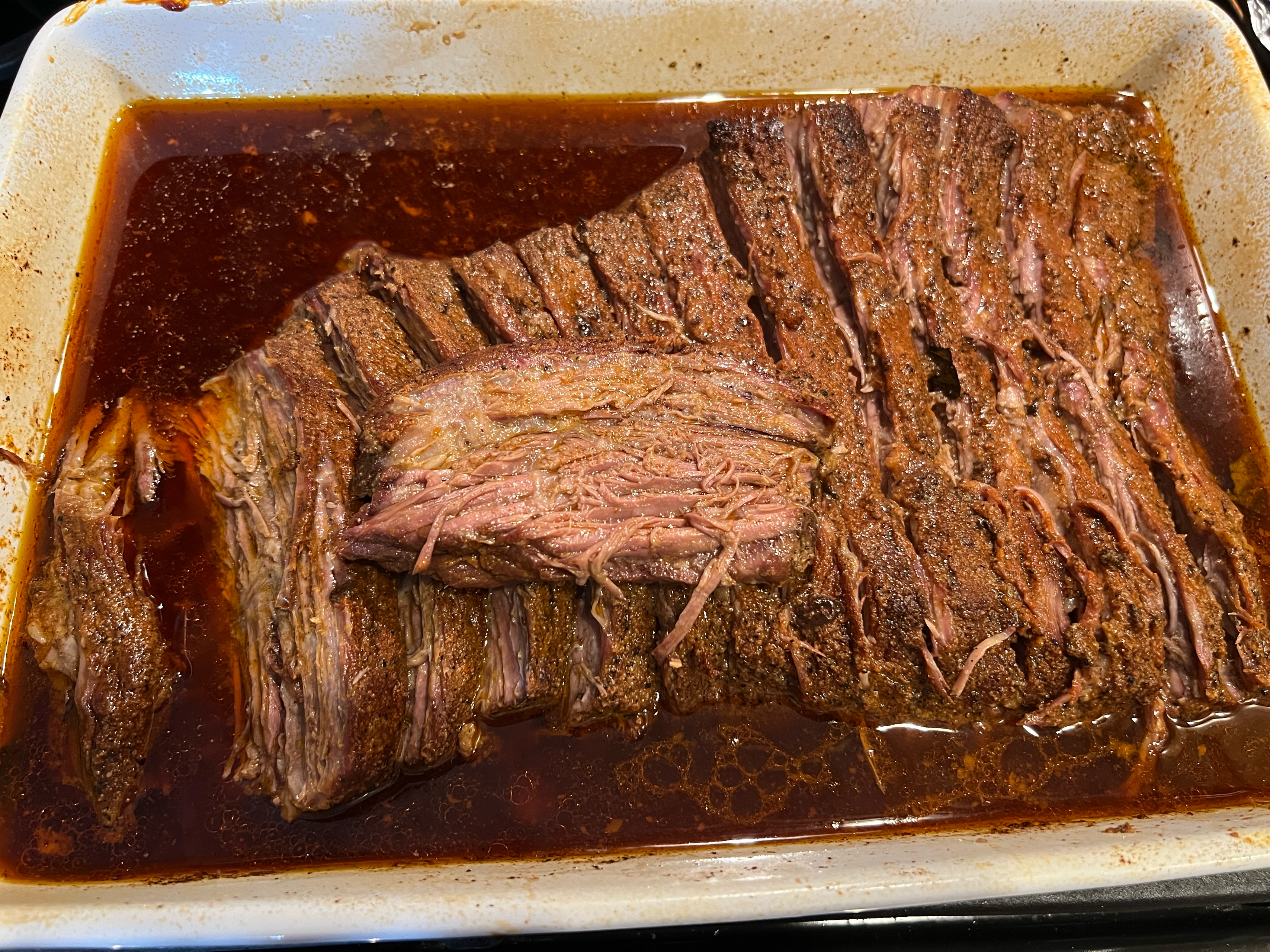 德州烤牛胸Texas Oven Roasted Beef Brisket的做法