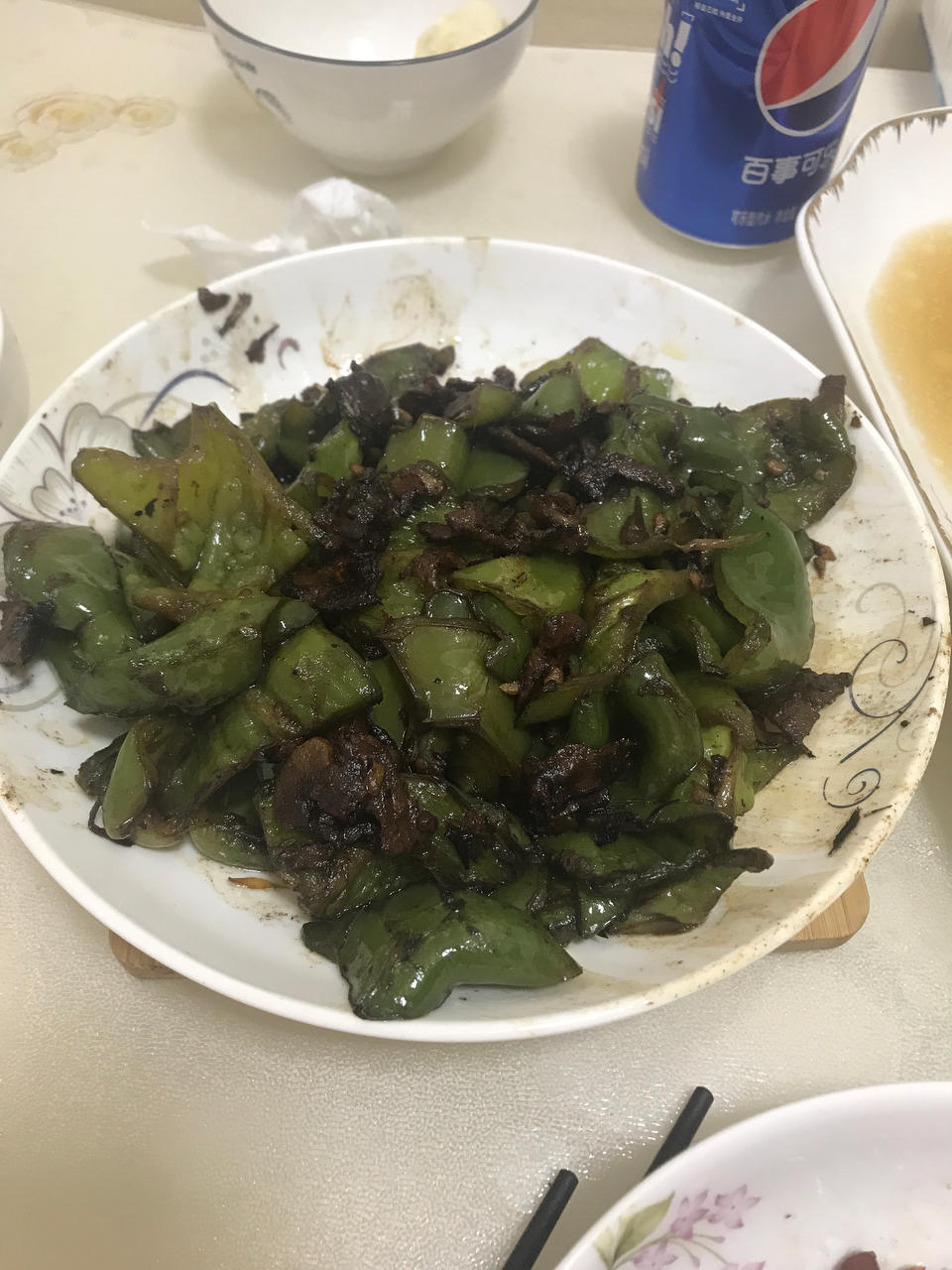 麻椒炒肉片