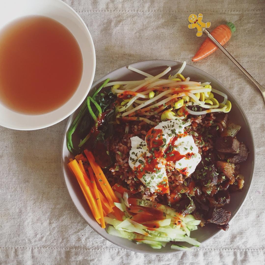 造洋饭书 X Moka Bros韩式泡菜牛肉红米饭