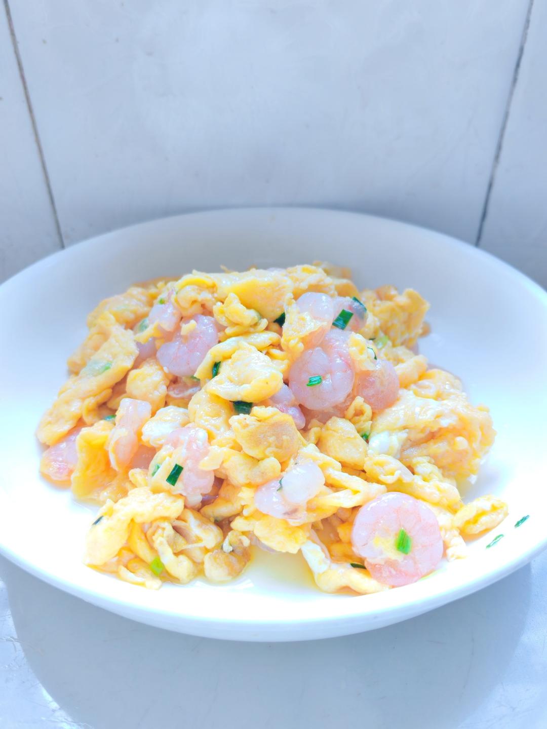 虾仁炒蛋（超简单做法)