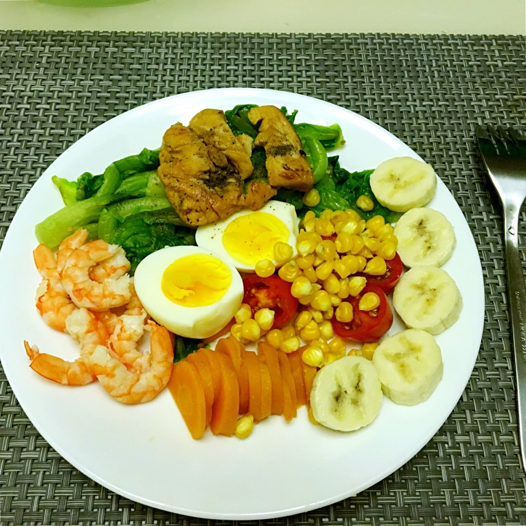 【三分练，七分吃】健康的健身减脂营养餐