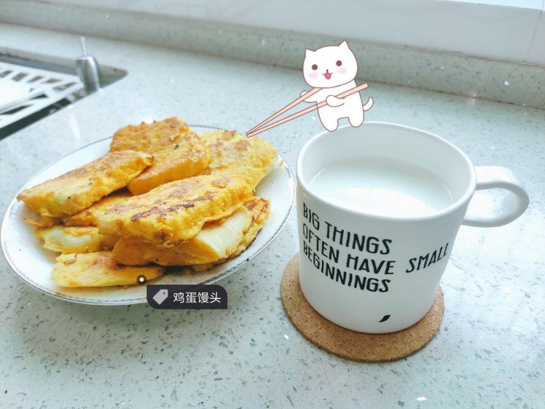 早餐鸡蛋馒头片