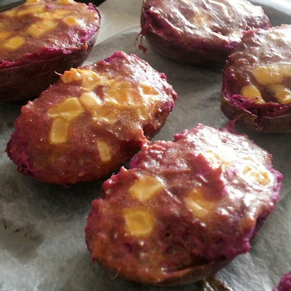 芝士奶油焗红薯