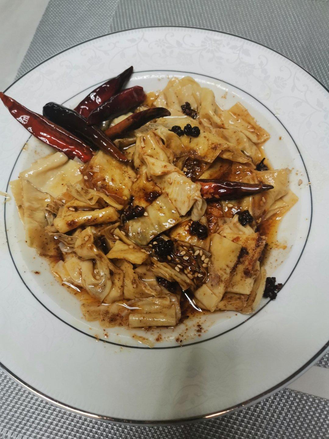 麻辣豆腐皮