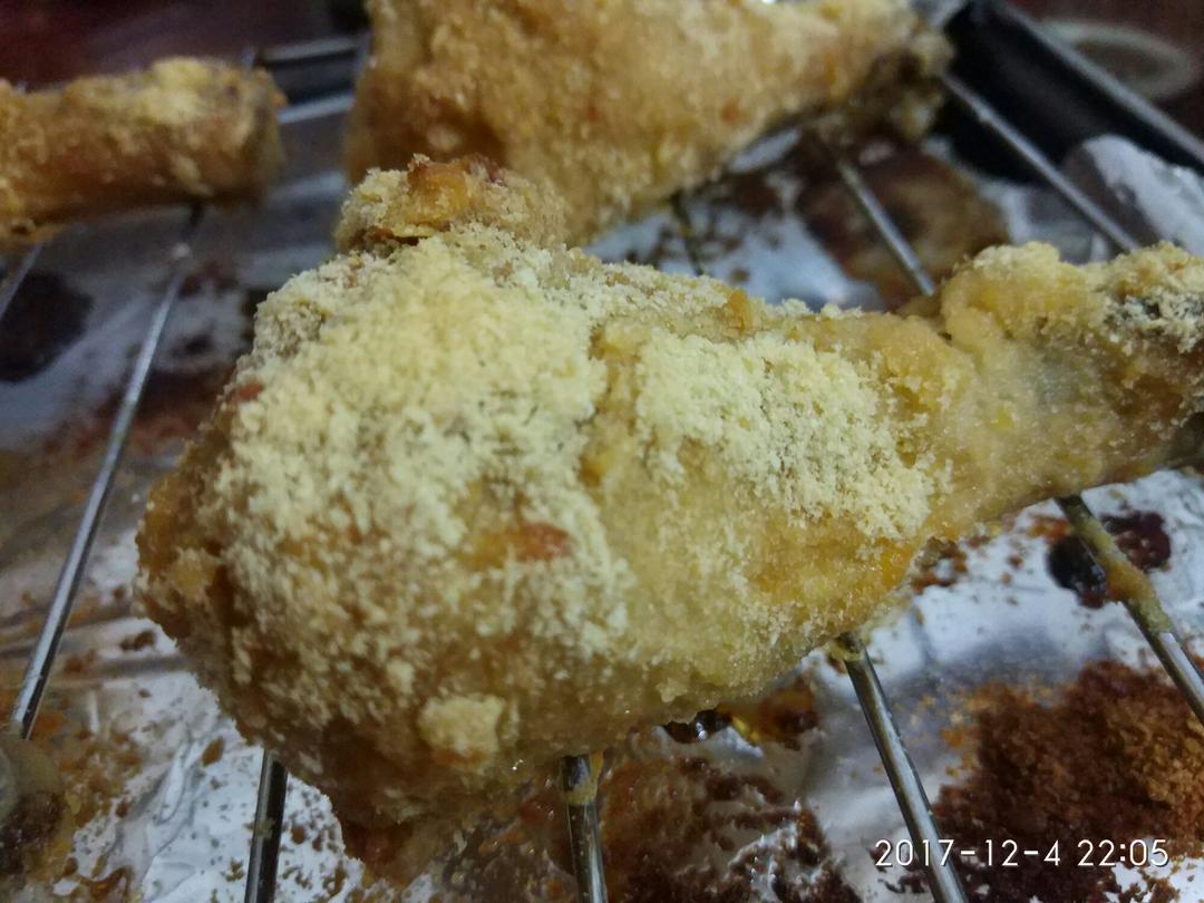 直击KFC脆皮鸡腿