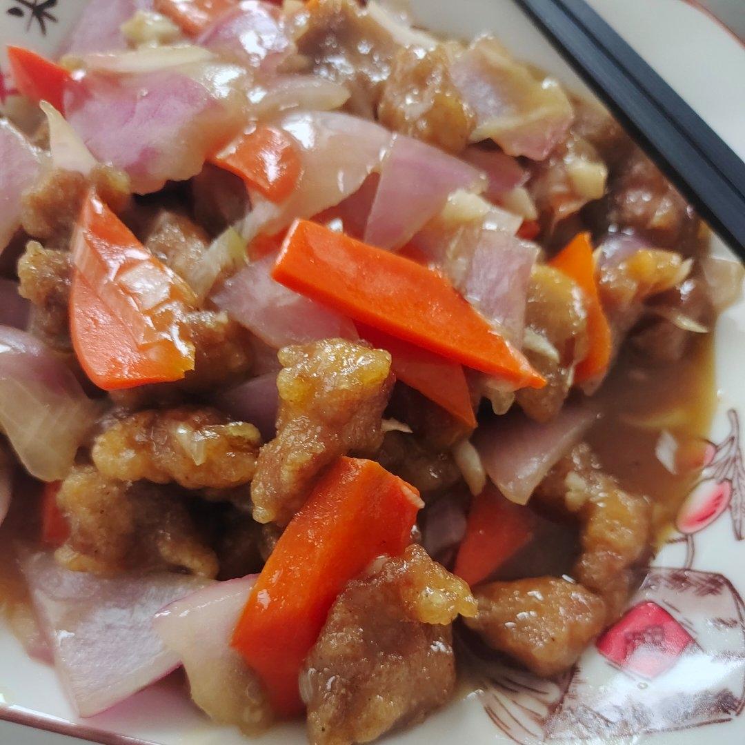 溜肉段，熘肉段（晶莹透亮外脆里嫩）