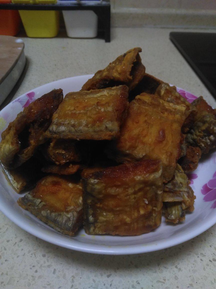 干炸带鱼
