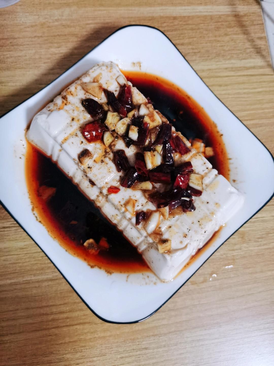 好吃的凉拌内酯豆腐