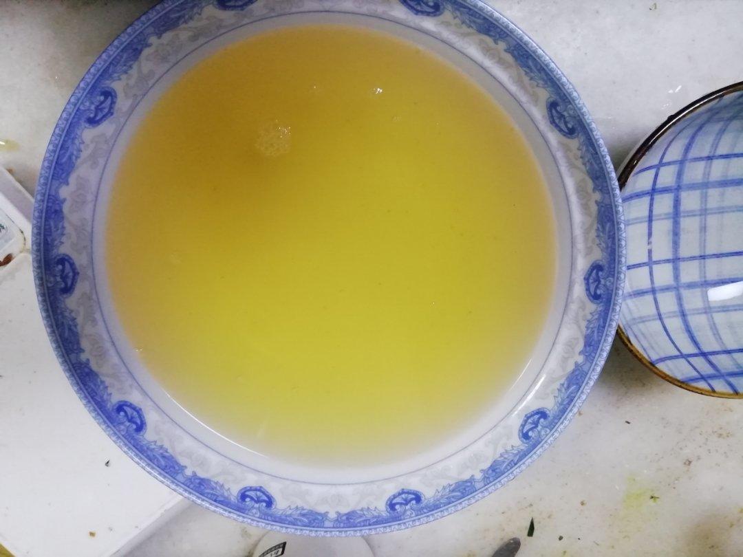 榴莲奶酪做的鲣节昆布出汁