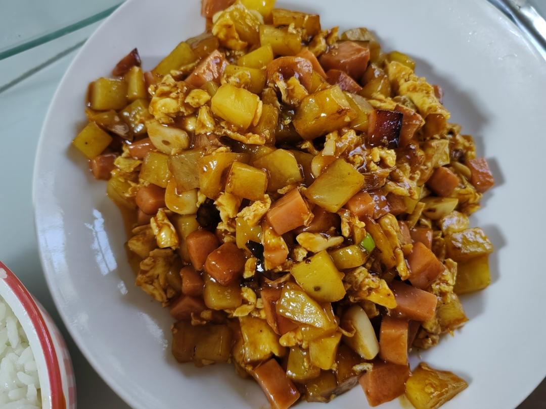 糖醋土豆鸡蛋