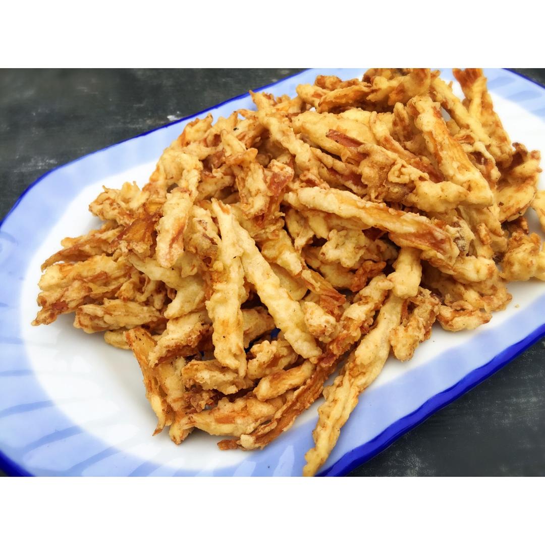 任彤哥做的干炸蘑菇家乡版