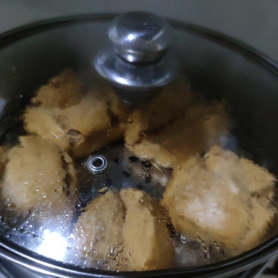 红糖开花馒头（朱厘米配方面包机版）