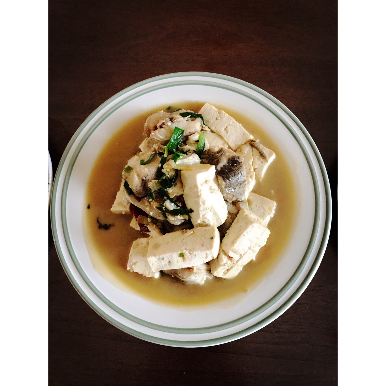 豆腐炖鳕鱼