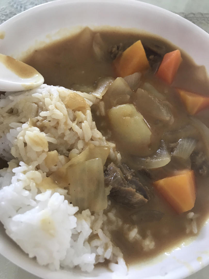 堂妈教你做咖喱牛肉饭